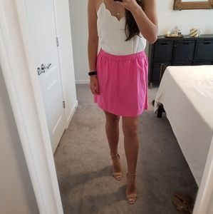 Bright Pink Skirt